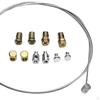 Motorcycle Emergency Cable Kit Replacement Easily Install Versatile Repair Parts Accessories Length