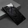 Стеклянный чехол для телефона с текстурой лавы для Samsung Galaxy S26 S25 S24 S22 S23 Ultra S21 S20 Plus 5G, нескользящий, с полным покрытием