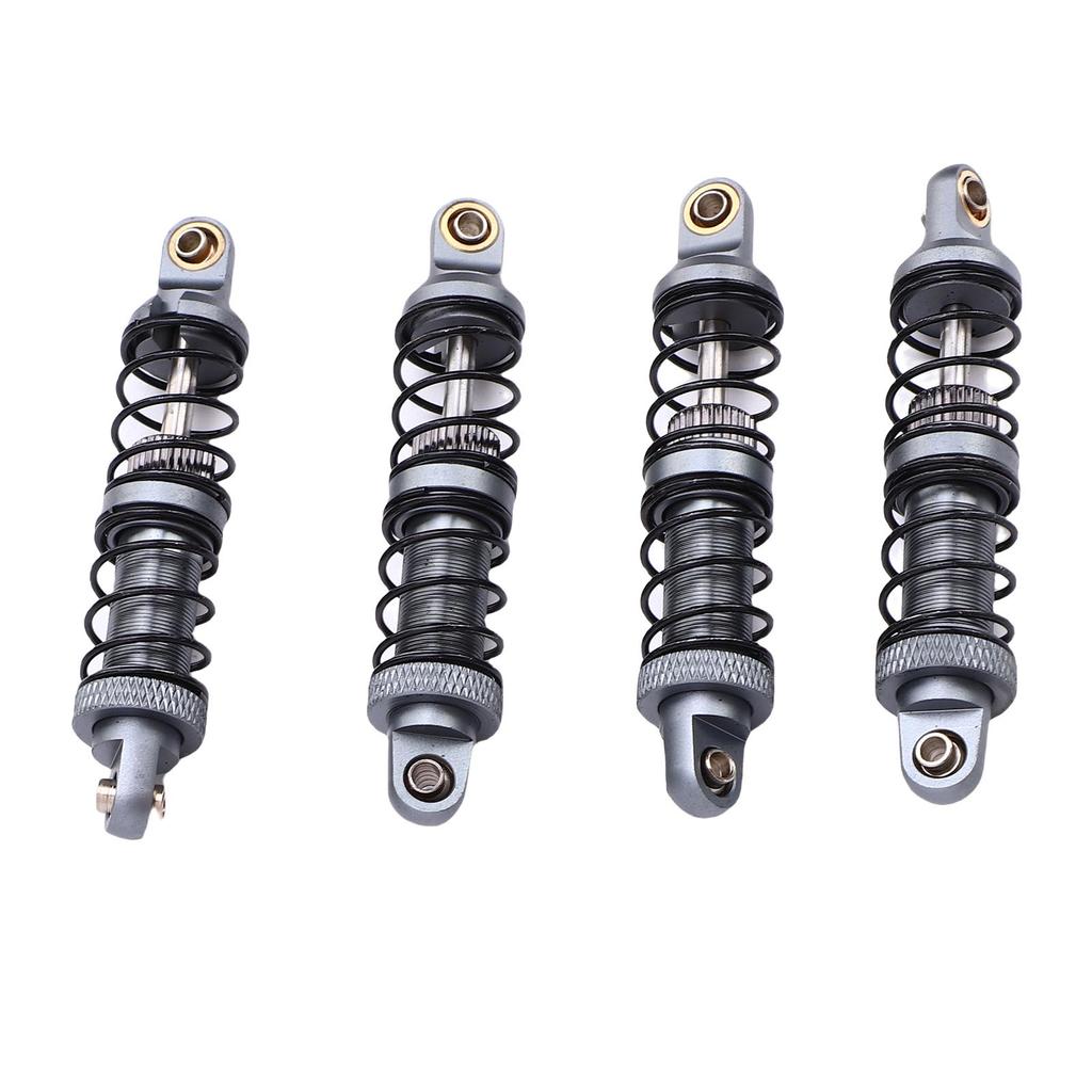 4PCS 70mm RC Set Double Stage Spring Alloy RC Shock Damper Absorber for 1/10 RC Cars