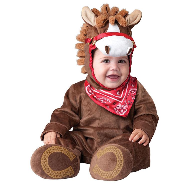 Baby Halloween Bunny Onesie Costume Rabbit Cosplay Outfit for Infants Toddlers 1-3 Years Soft Fleece Lined Cute Animal Jumpsuit