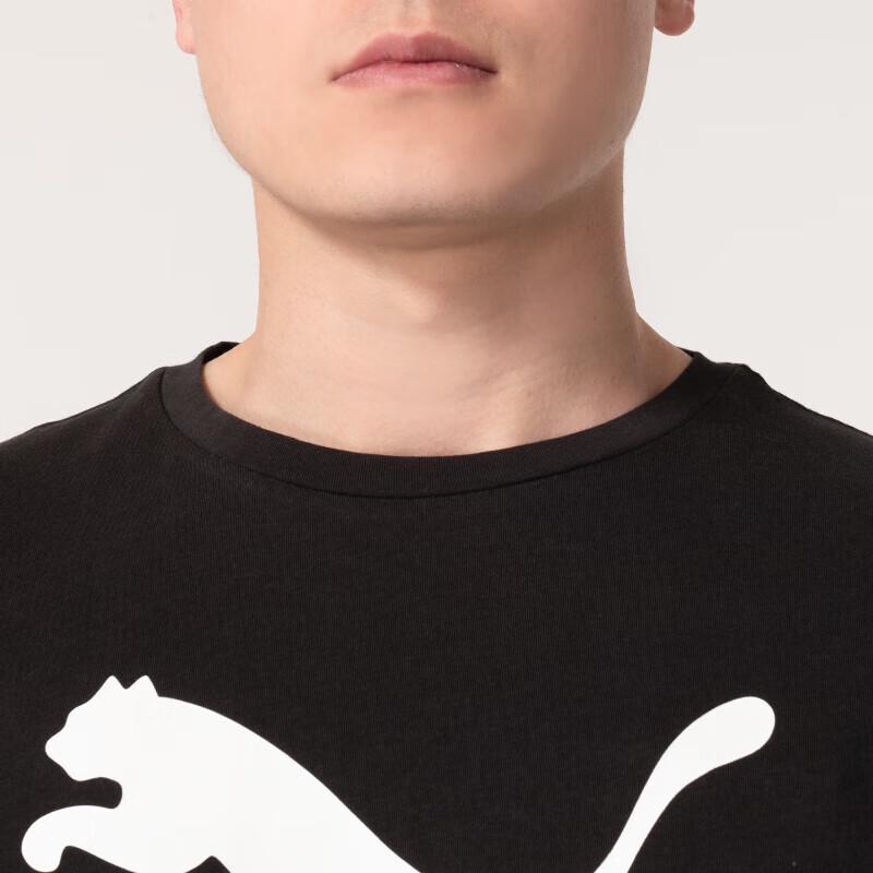 Puma Мужская повседневная футболка с коротким рукавом для бега и тренировок
