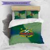 Rapid Wien FC Printed 3PCS Bedding Set Breathable Duvet Cover with Pillowcases Decorative Bed Linen for Bedroom Home