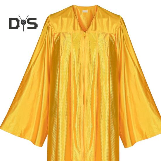 1 комплект, унисекс, выпускной халат, шапка, передняя молния, свободный V-образный вырез, свободная кисточка, бирка на год, колледж, бакалавр, доктор, магистр, выпускная церемония, кепка