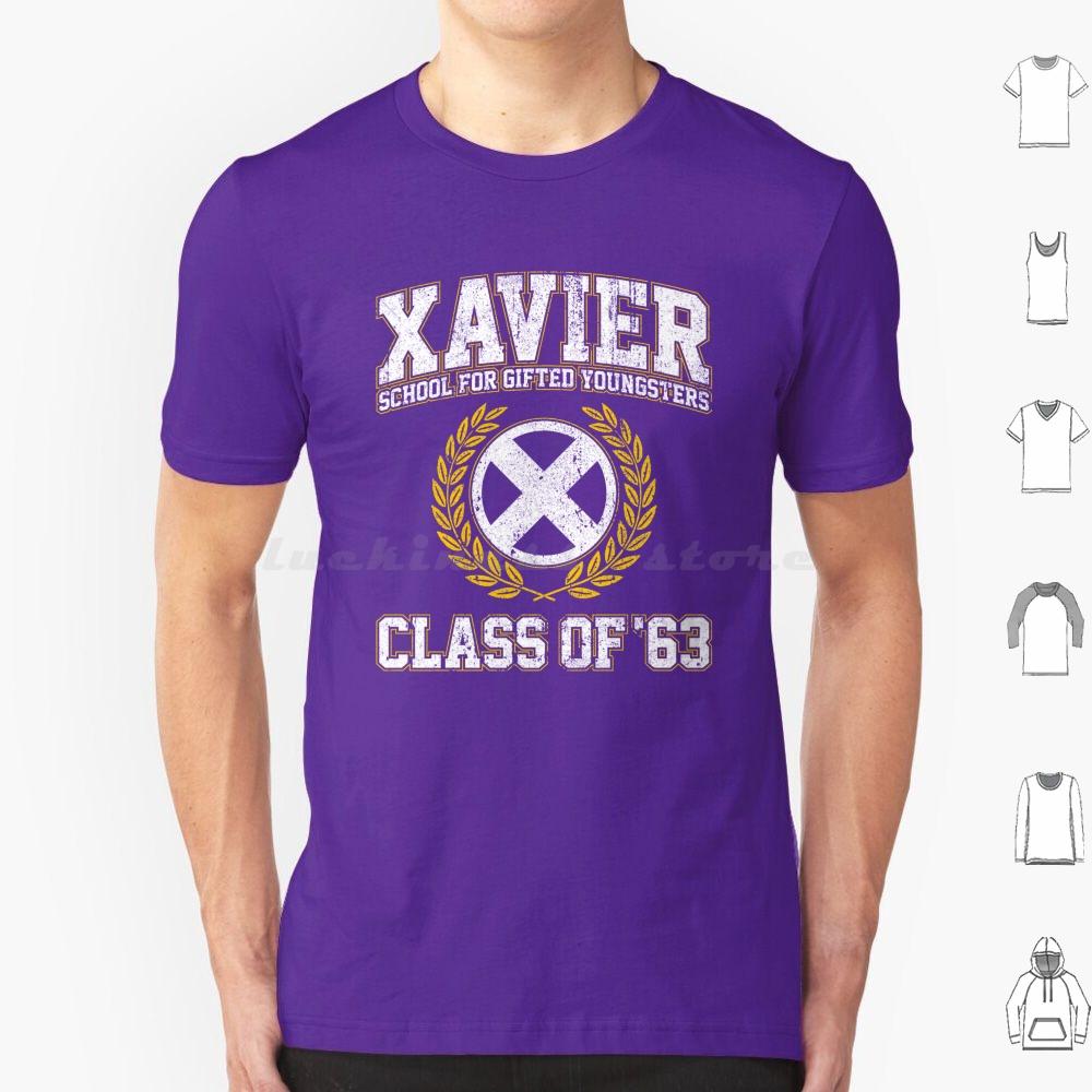 Xavier Class Of 63 Variant T Shirt Big Size 100 Cotton Comic Book Comics Comic Comic Books Graphic Novels Movie Tv