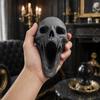 Статуэтка готического черепа, 3D-печатная модель человеческой головы для домашнего декора, статуэтки на Хэллоуин, модель черепа для книжной полки и рабочего стола