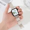 Женский ремешок из нержавеющей стали для Apple Watch Ultra 3 49 мм Металлический ремешок для iWatch Серии 11 10 9 8 6 5 Se 7 46 мм 45 мм 38 мм 42 мм 40 мм 44 мм Роскошный браслет