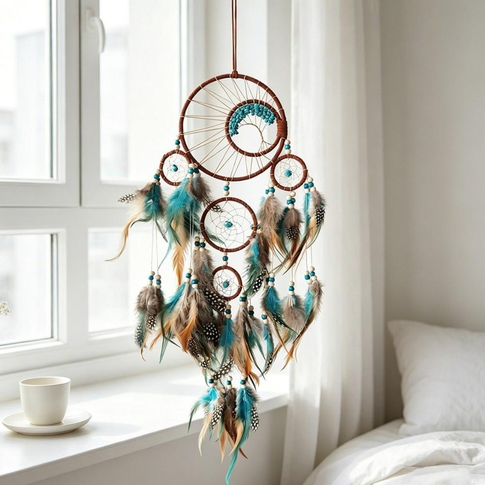 Decorative Vintage Dream Catcher Handmade Wall Decor Creative Vintage Wind Chime Wedding Party