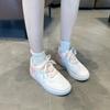 Brand Leather Women's Sneakers White Platform Woman Sports Sneakers Female Vulcanized Shoes Sneakers Casual Ladies