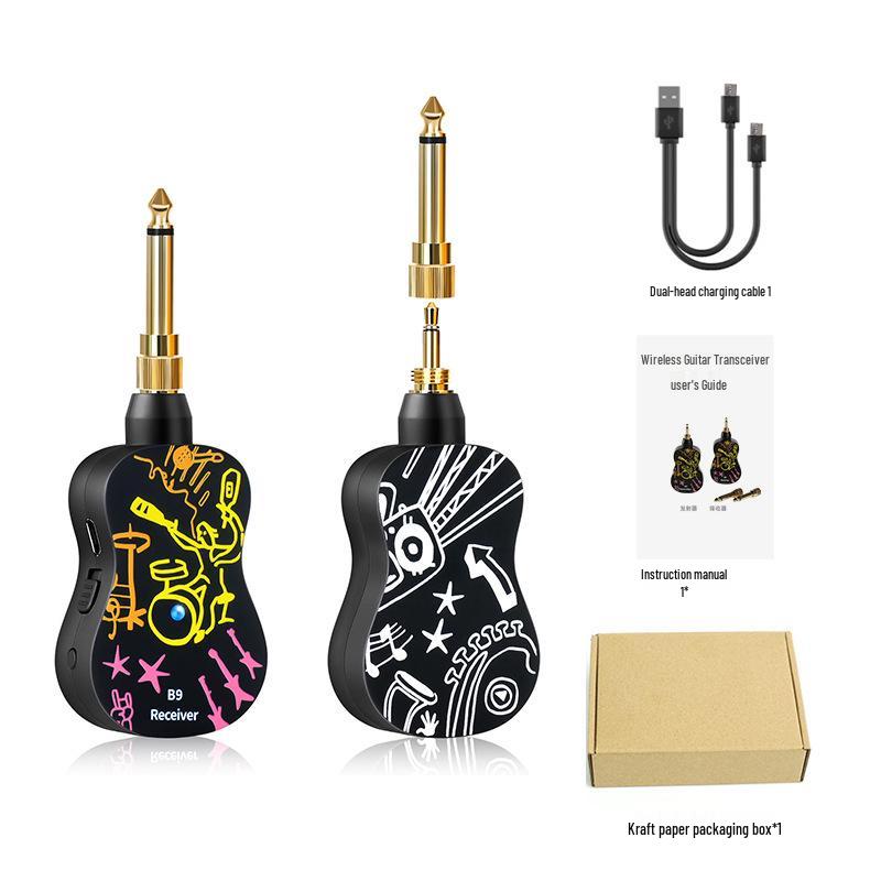 Беспроводной аудиоприемник-передатчик A8 A9 для акустической гитары