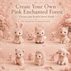 Creative Design Animal Patchwork Set Floral Fabrics Animal Toy Craft  Home Decoration