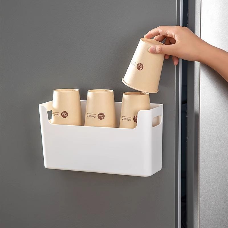 Xiaomi Wall Mounted Storage Box Kitchen Cabinet Door Inner Desktop Bathroom Organizer Rack for Miscellaneous Items