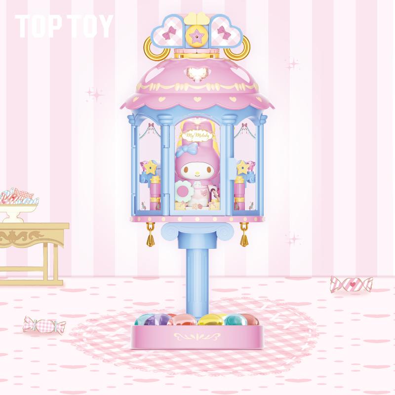 Building Blocks Light Shadow Dream Series Kuromi My Melody Assembled Model Toy Tabletop Light Ornaments Christmas Gifts