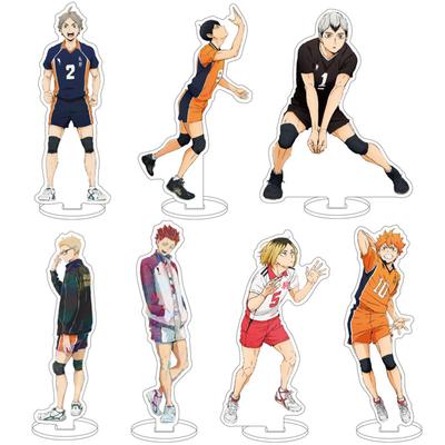 Аниме Хайкю!! Акриловая настольная подставка, фигурки, модели для волейбола, фигурки подростков, держатель для тарелок, топпер для торта, стол для косплея
