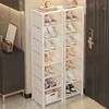 Shoes Rack Simple Multilayer Standing Plastic Assembled Foldable Shelf Porch Storage Removable for Wall Corner Shoe Cabinets