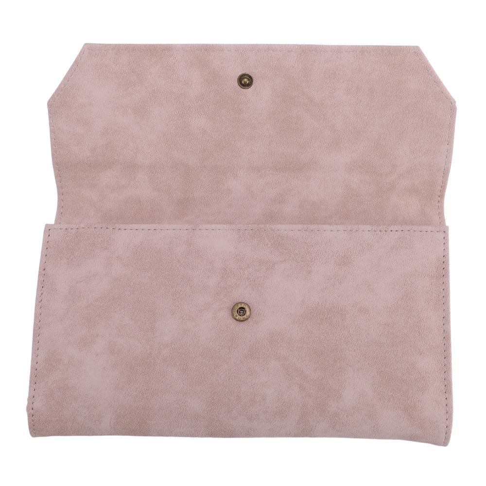 PU Leather Knitting Needle Storage Bag Roll Up Design Knitting Tool Organizer Travel Use