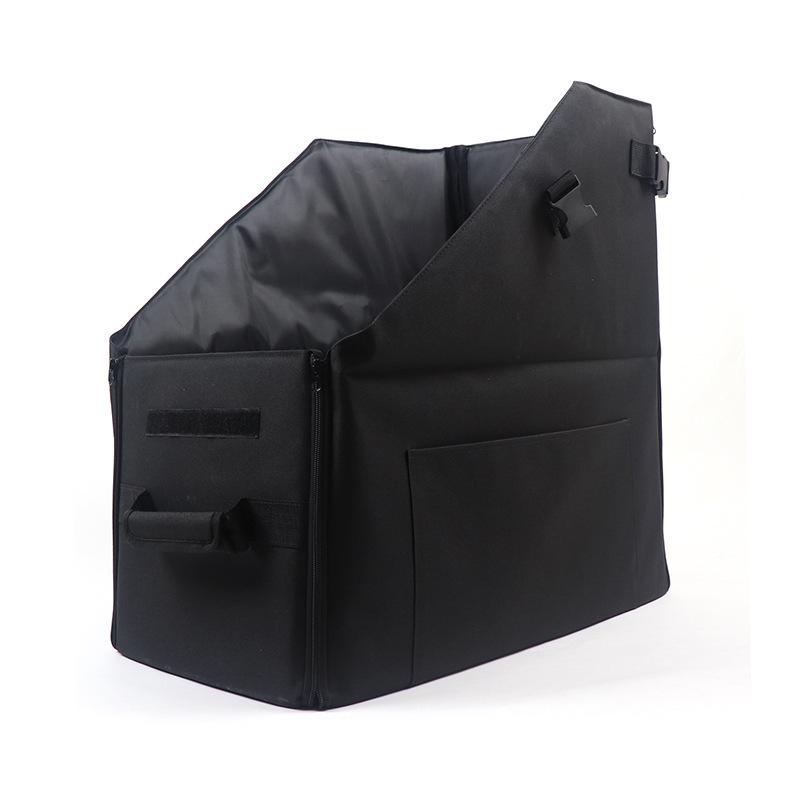 Compact Fabric Folding Bike Storage Box for 14-16 Inch Bikes, Fits Brompton