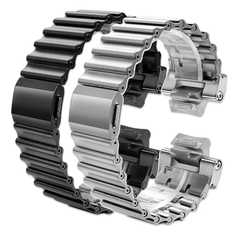 Для серии Casio G-SHOCK Черный Воин GST-B400 модифицированный стальной ремешок ремешок для часов из нержавеющей стали мужские модные аксессуары