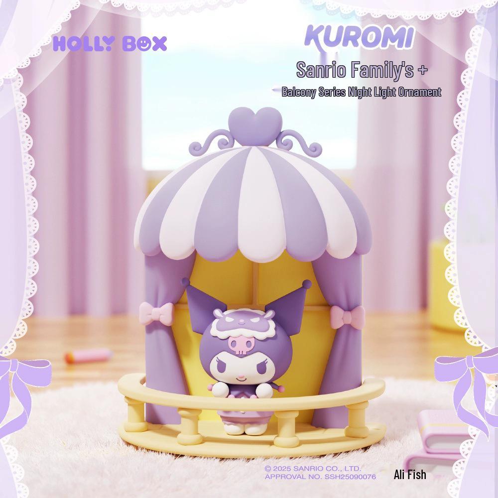 Ночник-украшение Sanrio My Melody и Hello Kitty - Модная игровая фигурка, подарок