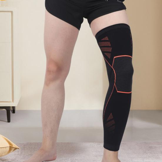 Дышащие нейлоновые наколенники сохраняют тепло, длинная трубка для фитнеса и фитнеса, защита ног для занятий спортом на свежем воздухе