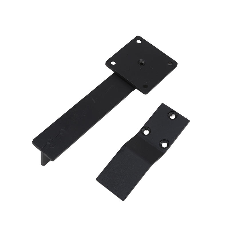 Замок для раздвижной двери без сверла, двойное назначение, противоугонная защелка, плоская дверная пряжка, черный защитный болт для домашнего офиса, шкафа, шкафа, простая установка