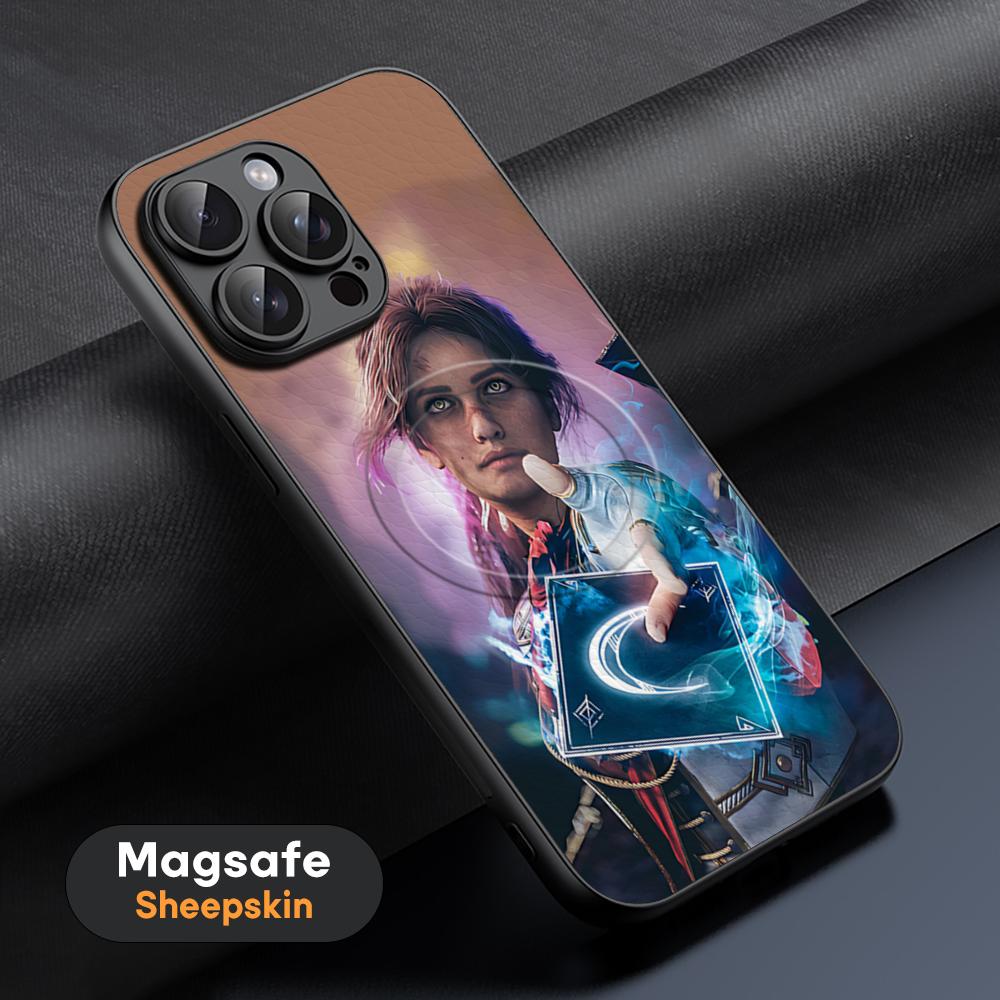 Clair Obscur Expedition 33 горячая игра Чехол для телефона Для iPhone 16 15 14 13 12 11 Plus Pro Max Высококачественный Люксовый Magsafe Овечья кожа
