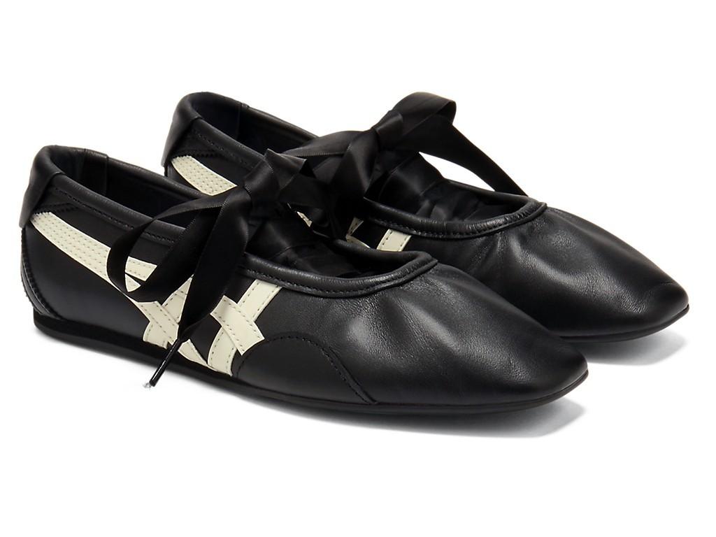 1182A704-001 1182A704-001 Женские кроссовки Onitsuka Tiger Gymnarina Черный/Кремовый (Женский)