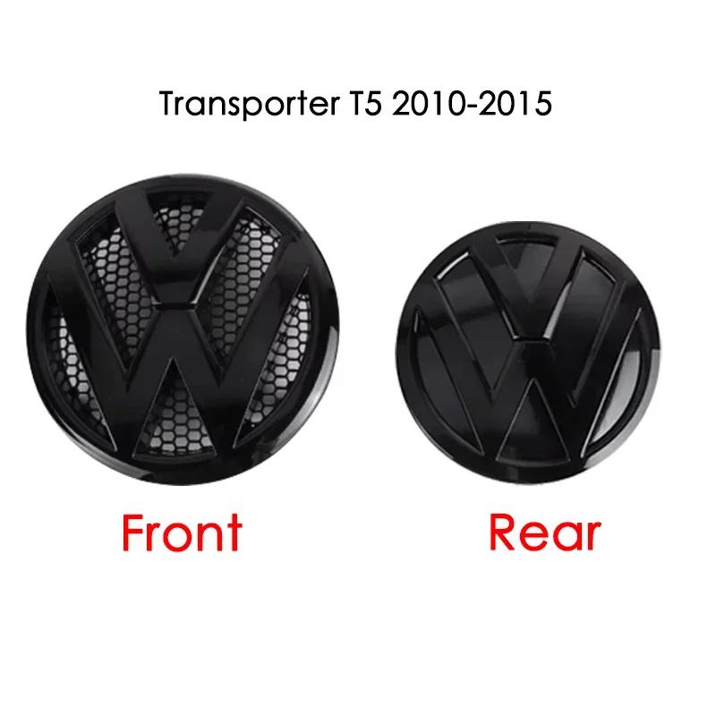 Для VW Volkswagen Jetta MK5 Golf Глянцевый черный Автомобильный Капот Передняя Решетка Значок Задний Багажник Логотип Чехол Декорация Для Volkswagen VW Tran