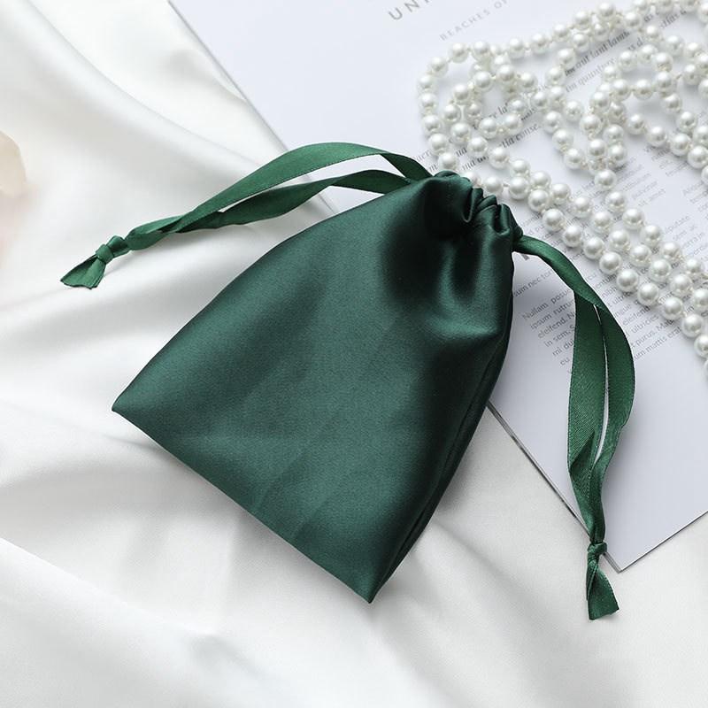 Подарочная упаковка Сумка из искусственного шелка Пылезащитная сумка Багги Сумка на шнурке Аксессуары на заказ