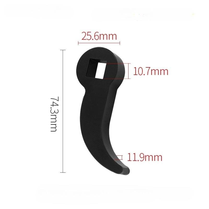 Angle Type Half Axle Disassembly Tool,Drive Pry bar Adapter used for Open-end Wrenches,Disassembling Axles Repair Tool
