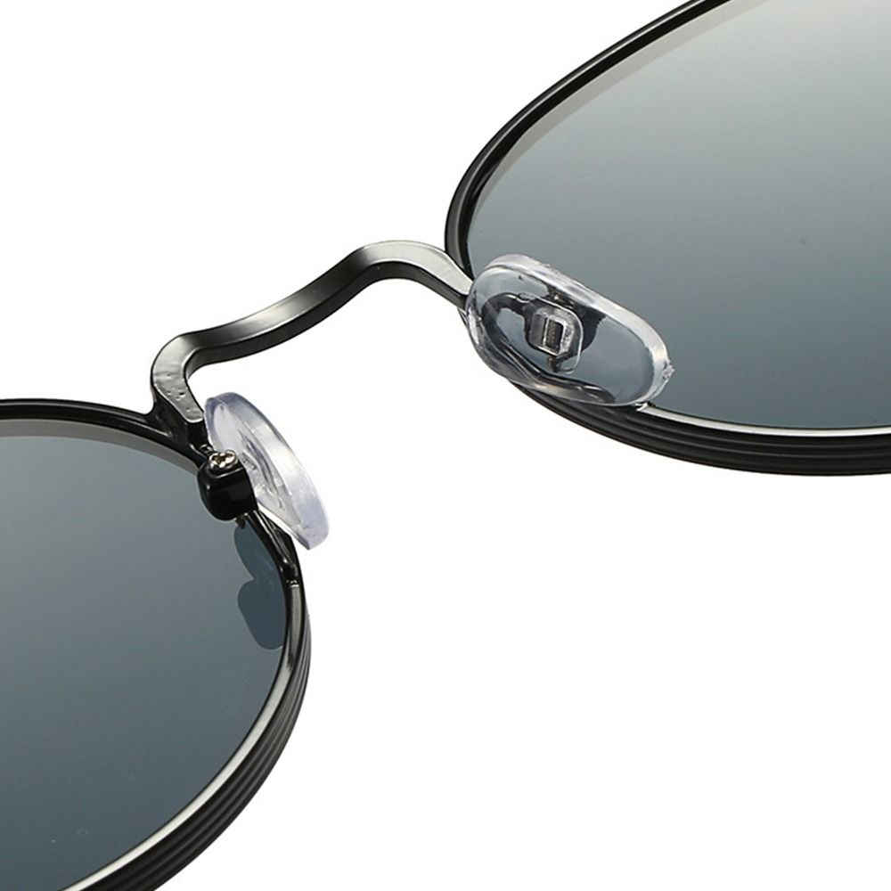 Круглые солнцезащитные очки с защитой от УФ-лучей, винтажные очки в стиле хиппи, модные очки для женщин и мужчин