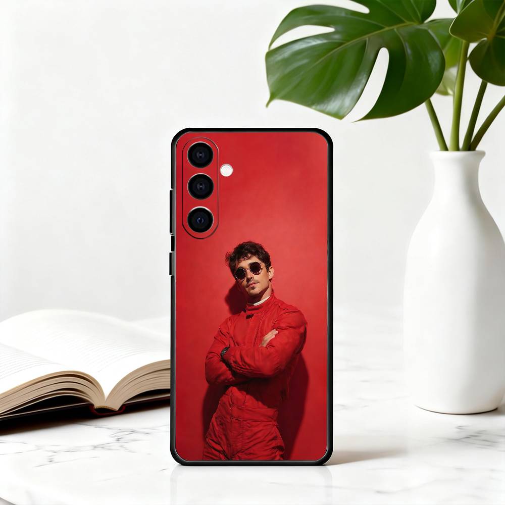 Чехол для телефона Monaco C-Charles L-Leclerc CL для Samsung Galaxy A73,A72,A71,A70,A53,A52,A51, Мягкий силиконовый черный чехол