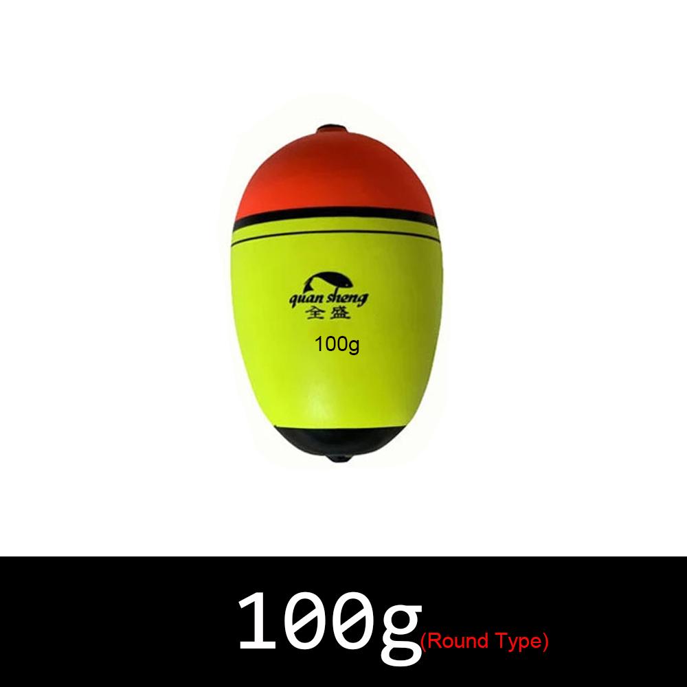 Long/oval Buoyancy Cat fish Bobber Ball Boia Eva Foam Fishing Float