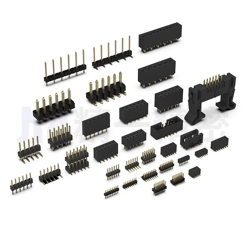 Однорядный разъем 1.27 Socket 2.0/2.54/3.96 SMD для соединения плат