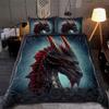 Комплект одеял Tmarc Tee Dragon and Wolf Mandala Постельное белье Декор для спальни
