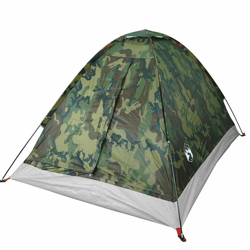Dome Camping Tent for 2 Persons Camouflage Pattern Waterproof
