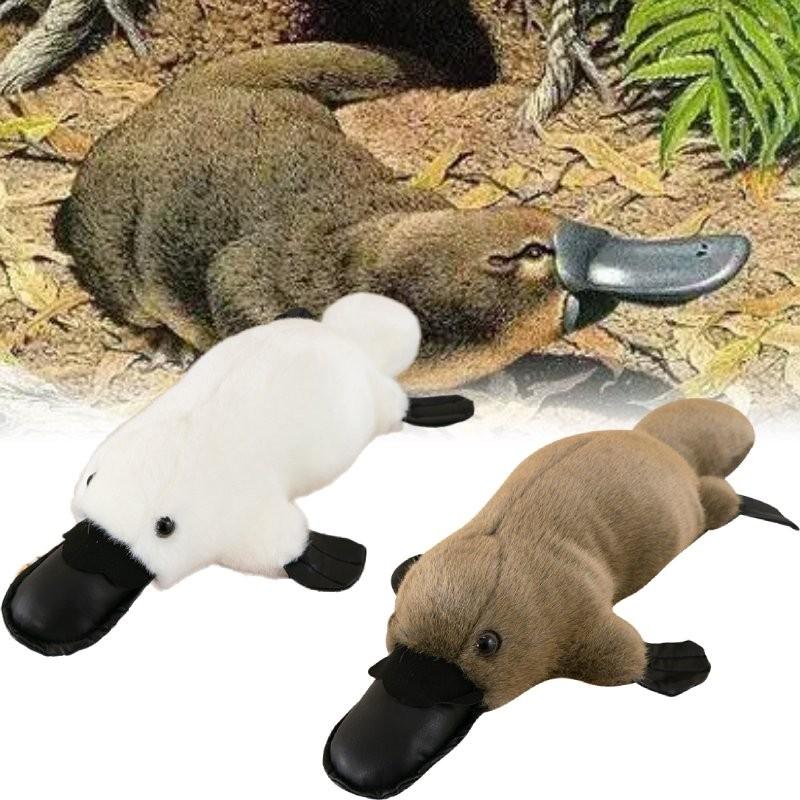 Плюшевая игрушка Утконос Куклы Украшения для комнаты Детские подарки Рождество