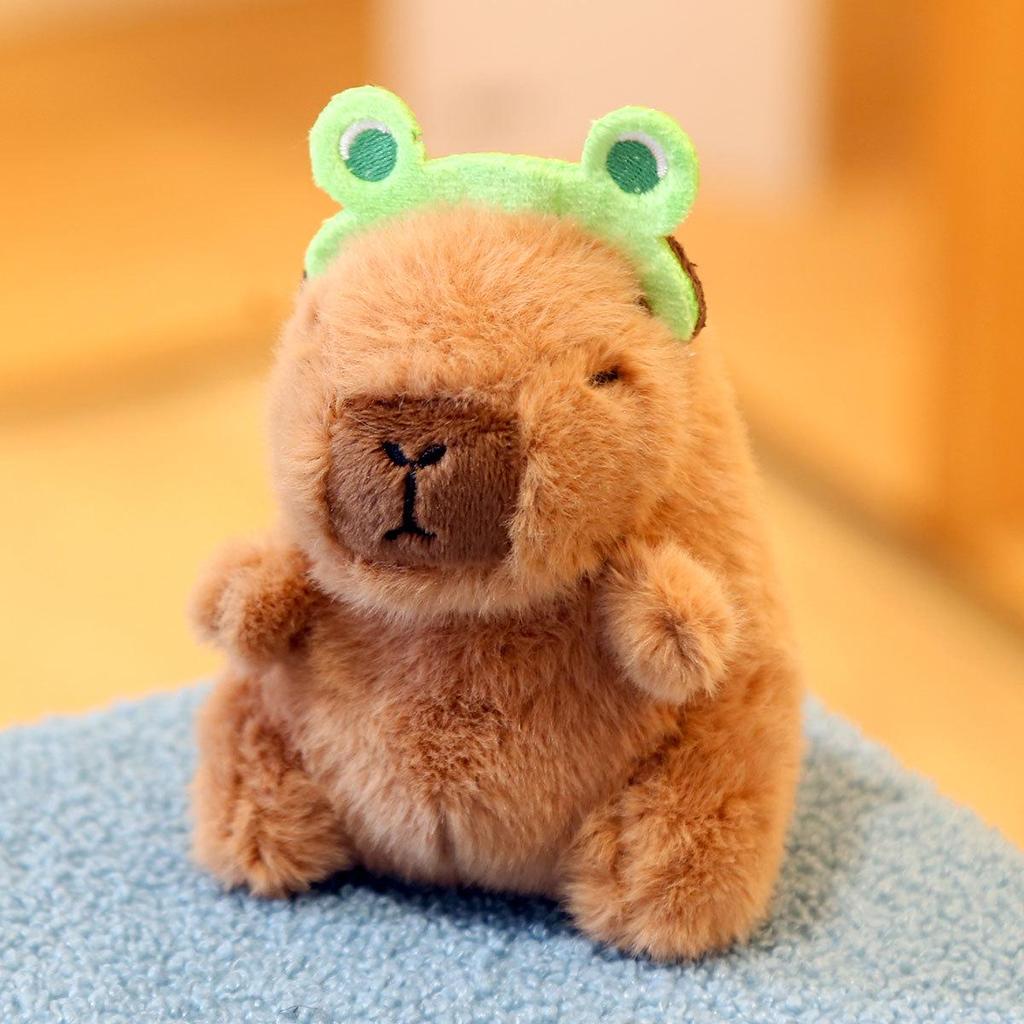 Плюшевая игрушка Капибара, брелок-подвеска - Мягкая игрушка, тряпичная кукла