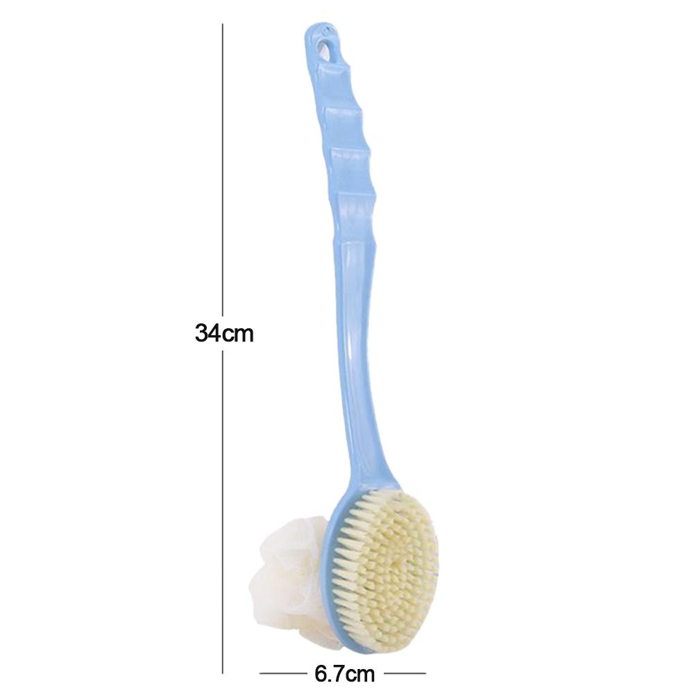 Gentle Long Handle Shower Massage Shower Brush Exfoliating Soft Bristle Bath Brush