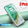 2PCS HD Hydrogel Film for iPhone Samsung Huawei Honor Xiaomi Redmi OPPO Realme Vivo OnePlus Phone Screen Protector Soft Full Cover