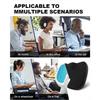 Foam Coccyx Cushion For Sciatica Tailbone Back Hip Pain Relief Orthopedic Gel For Home Office Car Wheelchair