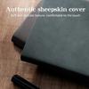 Soft Cover Business Notepad 128 Sheets Thick Journal Sheepskin Leather Notebook  For Office Gift