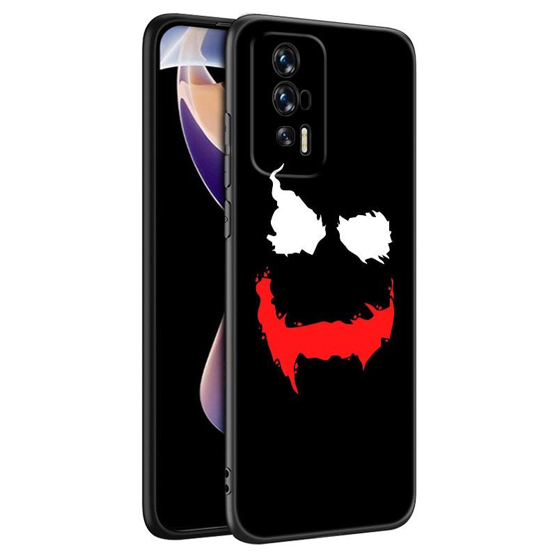 Чехол для телефона Smile Skeleton Devil Black для Xiaomi Redmi 7A 8A 9A 10A 11A 9C 10C 12C 13C 11 Prime A1 A2 Plus 12 4G Note 9T 12R