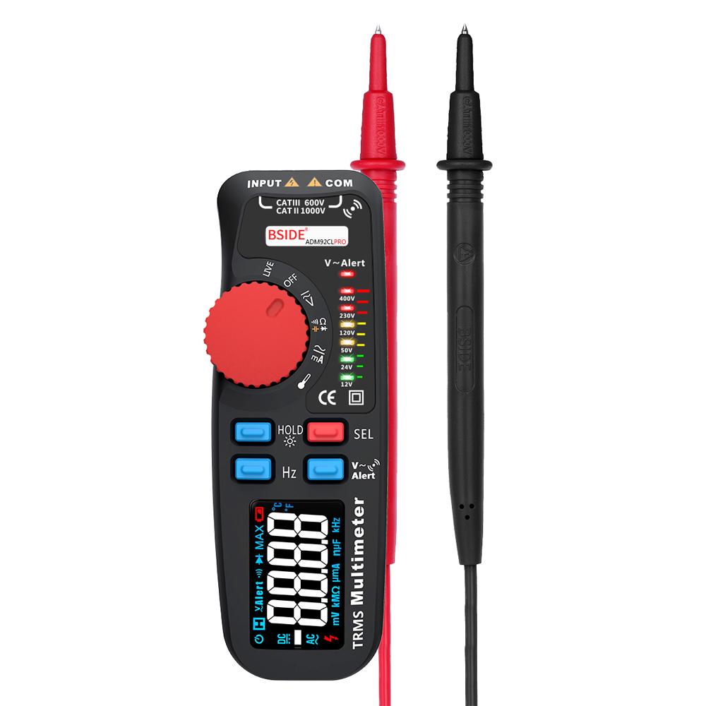 ADM92CL PRO Мини Мультиметр TRMS Двойной Режим Напряжение AC DC Ток Сопротивление Диод Емкость Частотомер 6000