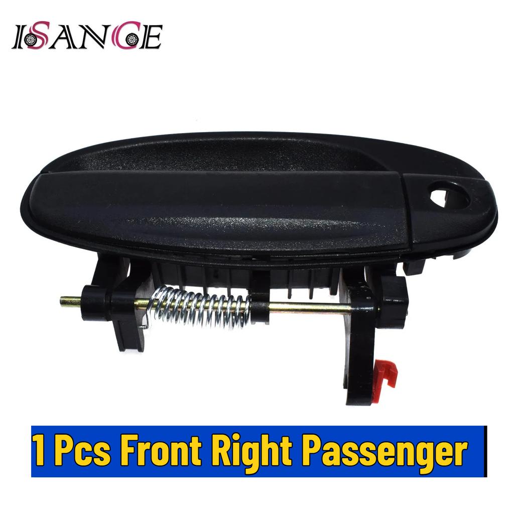 1/2/4 Pcs Black Outside Door Handle Front / Rear / Left / Right For Chevrolet Aveo 1.6L 2004 2005 2006 2007 2008 2009 2010 2011