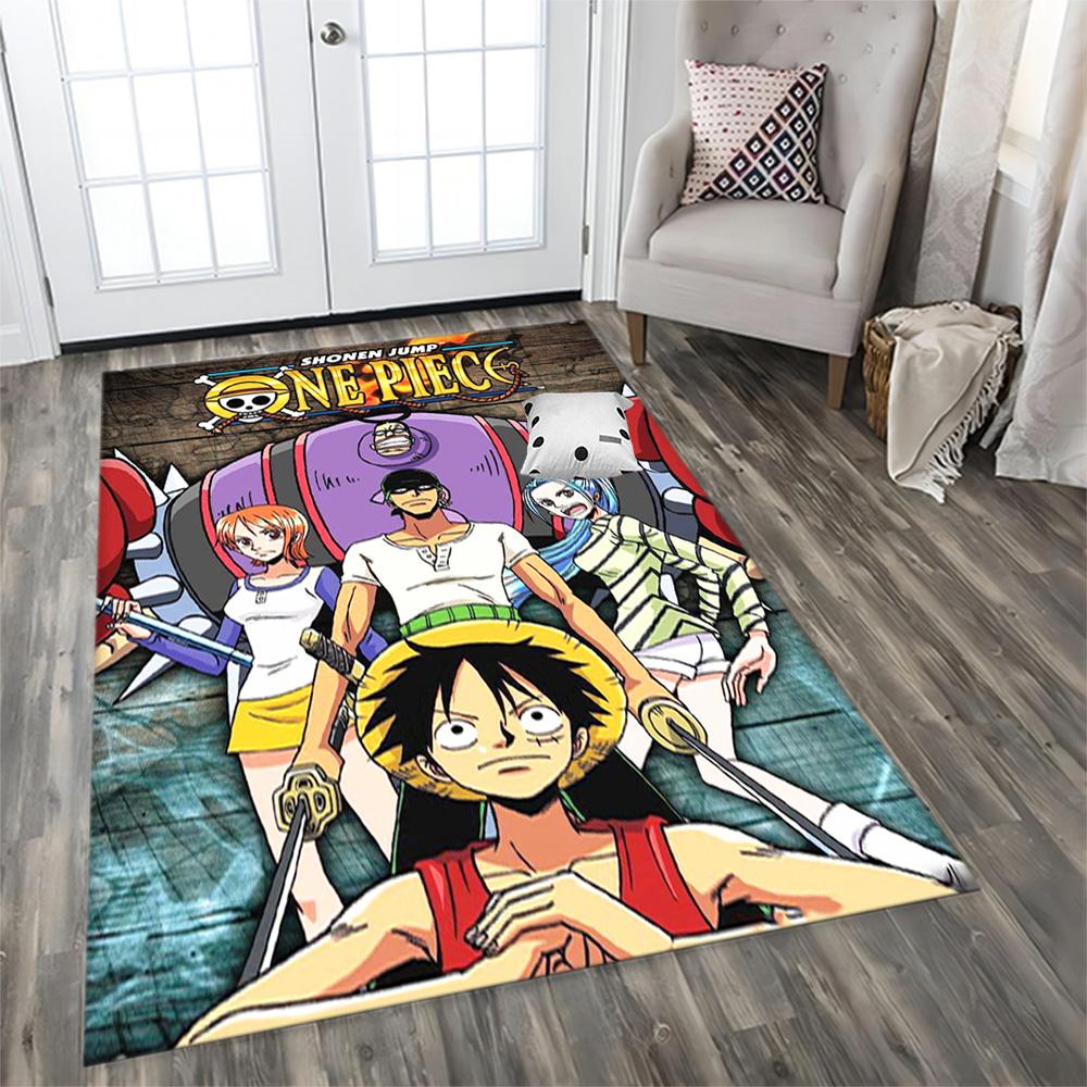 One Piece Adventure for Living Room rug, Bedroom, Study Room, Hallway Decoration, Perfect for Home Decoration or Holiday Gifts