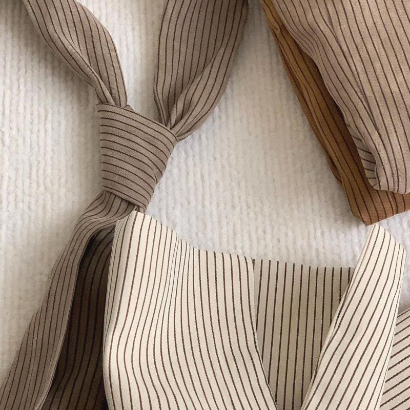 Striped Shirt Spring Autumn Lazy Style Women's Top Long Sleeved French Pink Solid Color Cardigan Slim Fit Blouse