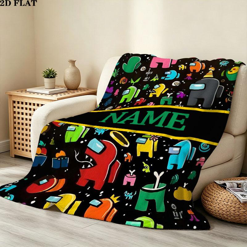 Custom Among Us Blanket, High quality Comfortable for All Seasons, Home Decor, Warmth and Comfort