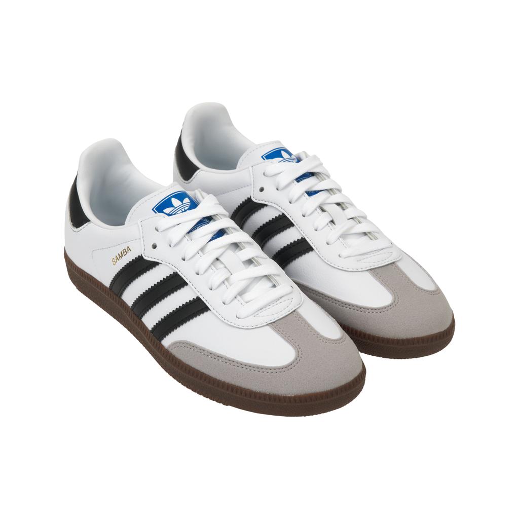 adidas Кроссовки унисекс Samba Vegan White Gum Cloud-White Core-Black H01877