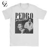 2026 Men Womens Pedro Pascal T Shirt Funny Actor Vintage 90s Pure Cotton Tops Fashion Short Sleeve Crewneck Tees New TShirts