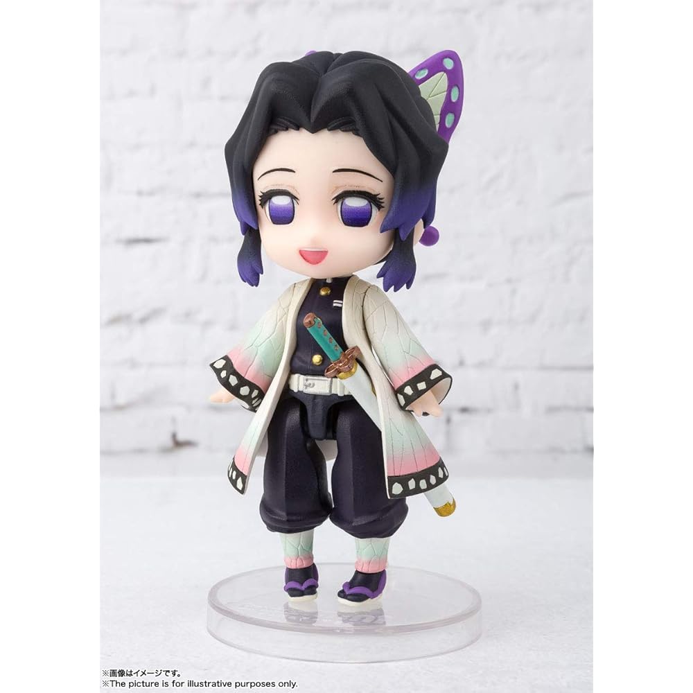 TAMASHII NATIONS Figuarts mini Клинок, рассекающий демонов Синобу Кочо 90 мм ПВХ АБС Окрашенная фигурка